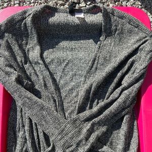 Grey cardigan